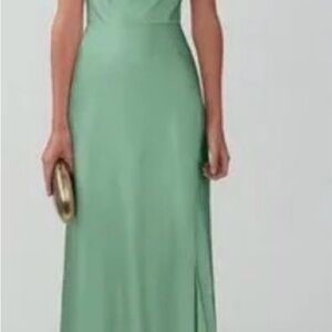 Fame and Partners Seafoam Green Maxi Dress